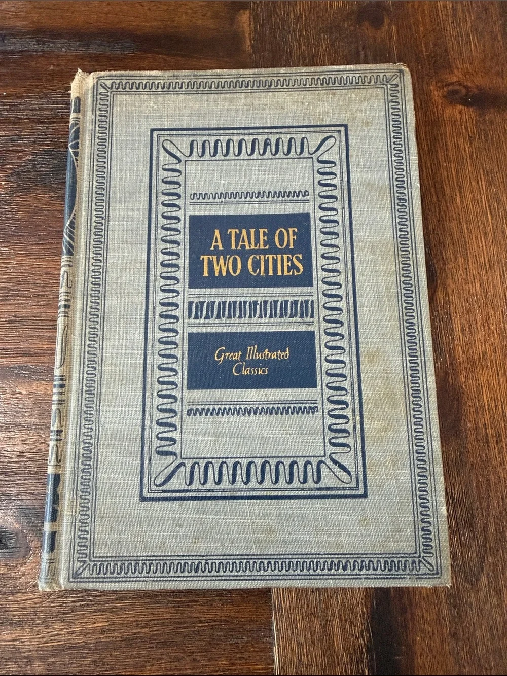 A Tale of Two Cities Great Illustrated Classics Hardcover Book